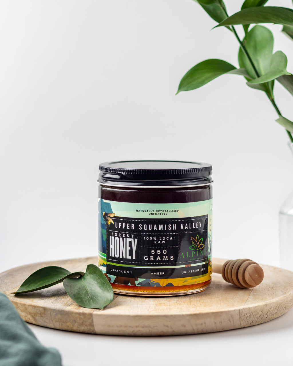Forest Honey - 100% Local Upper Squamish Valley Honey