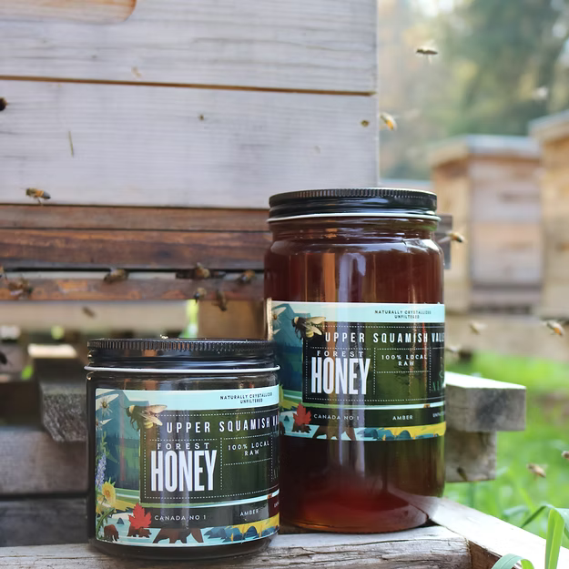 Forest Honey - 100% Local Upper Squamish Valley Honey
