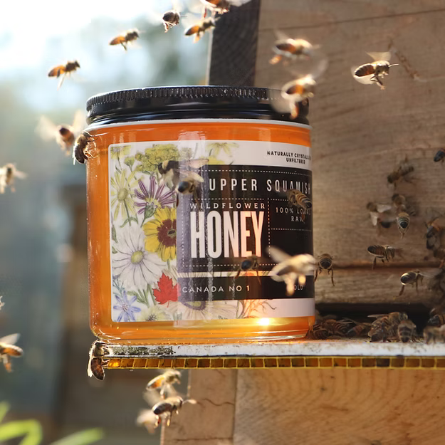Wildflower Honey - 100% Local Upper Squamish Valley Honey